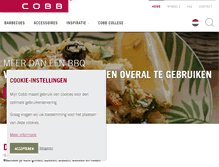 Tablet Screenshot of mijncobb.nl